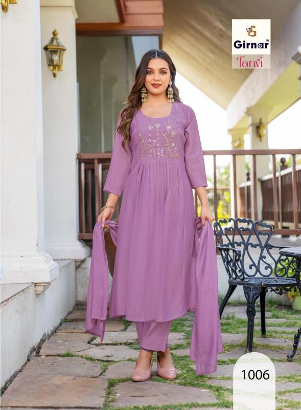 Girnar tanvi vol 1 anarkali 3pcs daily wear kurtis wholesale